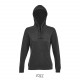 Sweat SOL'S SPENCER Femme, Couleur : Anthracite Chiné, Taille : XS