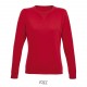 Sweat SOL'S SULLY Femme, Couleur : Rouge, Taille : XS