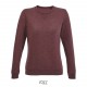 Sweat SOL'S SULLY Femme, Couleur : Oxblood Chiné, Taille : XS