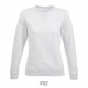 Sweat SOL'S SULLY Femme, Couleur : Blanc Chiné, Taille : XS