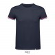Tee Shirt SOL'S RAINBOW Homme, Couleur : French Marine / Royal, Taille : S