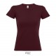Tee Shirt SOL'S IMPERIAL Femme, Couleur : Bordeaux, Taille : S