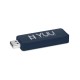 Clé USB logo lumineux 1, Couleur : Bleu, Capacité des clés USB : 1 Go