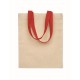 Petit sac en coton 140 gr/m²   , Couleur : Rouge
