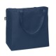 Grand sac shopping en RPET, Couleur : Bleu
