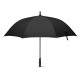 Parapluie 27'' en pongée, Couleur : Noir