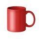 Mug en céramique coloré 300 ml, Couleur : Rouge
