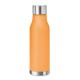 Bouteille en RPET 600 ml, Couleur : Transparent Orange