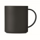 Mug réutilisable en PP 300 ml, Couleur : Noir
