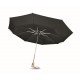 Parapluie 190T RPET de 23'', Couleur : Noir