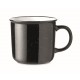 Mug vintage en céramique 400 ml, Couleur : Noir