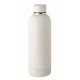 Bouteille publicitaire 500 ml double paroi en acier inoxydable recyclé, Couleur : Blanc
