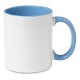 Mug coloré à l'intérieur pour Marquage Quadri, Couleur : Bleu
