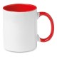 Mug coloré à l'intérieur pour Marquage Quadri, Couleur : Rouge