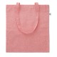 Sac shopping 2 tons 140gr   , Couleur : Rouge