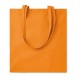 Sac shopping coton 180 gr/m², Couleur : Orange
