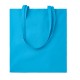 Sac shopping coton 180 gr/m², Couleur : Turquoise