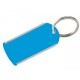 Porte-clés Porte étiquette, Couleur : Bleu Process