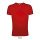 Tee Shirt SOL'S REGENT FIT, Couleur : Rouge, Taille : XS