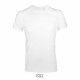Tee Shirt SOL'S IMPERIAL FIT, Couleur : Blanc, Taille : S