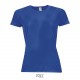 Tee Shirt SOL'S SPORTY Femme, Couleur : Royal, Taille : XS