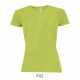 Tee Shirt SOL'S SPORTY Femme, Couleur : Vert Pomme, Taille : XS