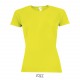 Tee Shirt SOL'S SPORTY Femme, Couleur : Jaune Fluo, Taille : XS