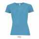Tee Shirt SOL'S SPORTY Femme, Couleur : Aqua, Taille : XS
