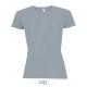 Tee Shirt SOL'S SPORTY Femme, Couleur : Gris Pur, Taille : XS