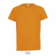 Tee Shirt SOL'S SPORTY Enfant, Couleur : Orange Fluo, Taille : 6 Ans