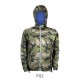 Parka SOL'S SKATE, Couleur : Camouflage / Royal, Taille : XS