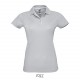 Polo SOL'S PERFORMER Femme, Couleur : Gris Pur, Taille : S