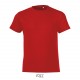 Tee Shirt SOL'S REGENT FIT Enfant, Couleur : Rouge, Taille : 2 Ans