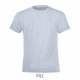 Tee Shirt SOL'S REGENT FIT Enfant, Couleur : Bleu Ciel Chiné, Taille : 2 Ans