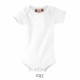 Tee Shirt SOL'S ORGANIC BAMBINO, Couleur : Blanc, Taille : 3 / 6 Mois