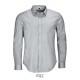 Chemise SOL'S BLAKE Homme, Couleur : Gris Perle, Taille : S