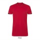 Tee Shirt SOL'S CLASSICO, Couleur : Rouge / Noir, Taille : XS