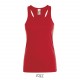 Tee Shirt SOL'S JUSTIN Femme, Couleur : Rouge, Taille : XS