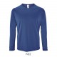 Tee Shirt SOL'S SPORTY LSL Homme, Couleur : Royal, Taille : S