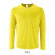Tee Shirt SOL'S SPORTY LSL Homme, Couleur : Jaune Fluo, Taille : S