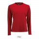 Tee Shirt SOL'S SPORTY LSL Femme, Couleur : Rouge, Taille : XS