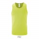 Tee Shirt SOL'S SPORTY TT Homme, Couleur : Vert Pomme, Taille : S