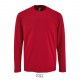 Tee Shirt SOL'S IMPERIAL LSL Homme, Couleur : Rouge, Taille : XS