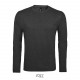 Tee Shirt SOL'S IMPERIAL LSL Homme, Couleur : Anthracite Chiné, Taille : S