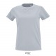 Tee Shirt SOL'S IMPERIAL FIT Femme, Couleur : Gris Pur, Taille : S