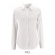 Chemise SOL'S BRODY Femme, Couleur : Blanc, Taille : XS