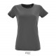 Tee Shirt SOL'S REGENT FIT Femme, Couleur : Gris Foncé, Taille : S