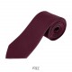 Cravate en Satin de Polyester Sol's Garner, Couleur : Bordeaux