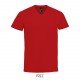 Tee Shirt SOL'S IMPERIAL V Homme, Couleur : Rouge, Taille : S
