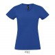 Tee Shirt SOL'S IMPERIAL V Femme, Couleur : Royal, Taille : S